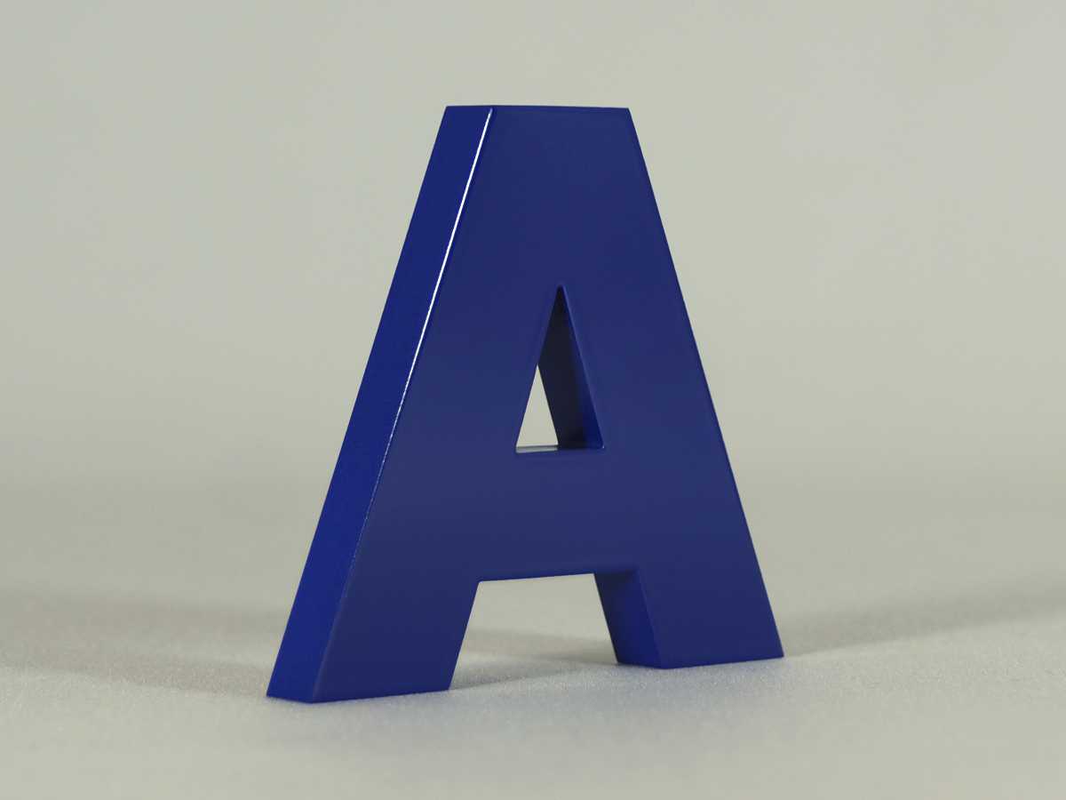 Premium Aluminium Buchstaben