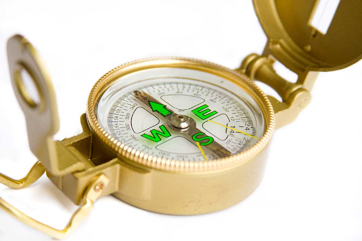Kompass zur Orientierung